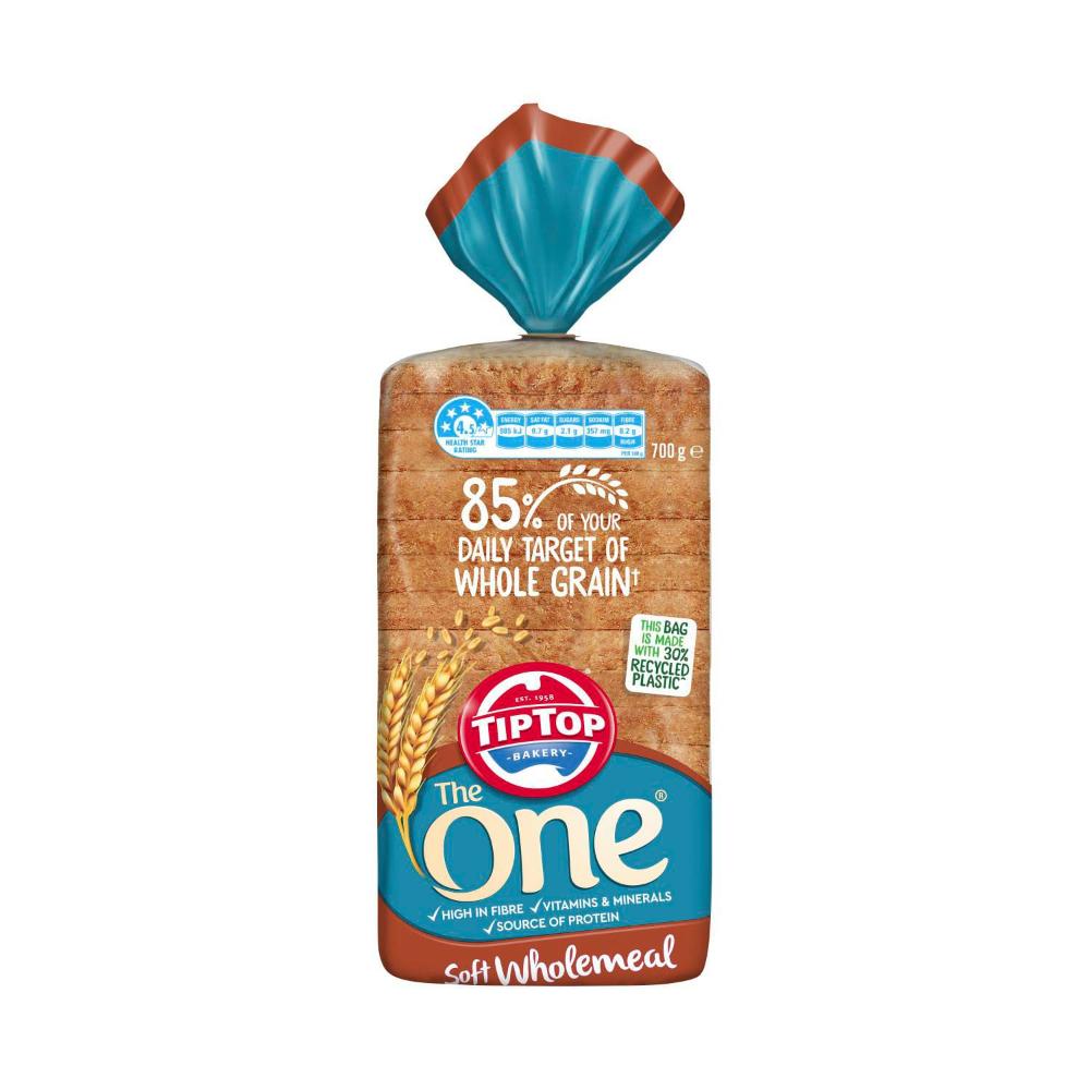 Tip Top - The One Wholemeal Sandwich Bread | 700g