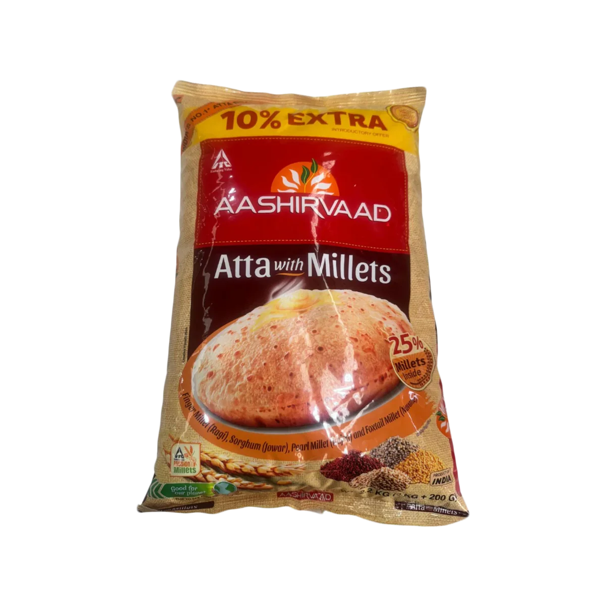 Aashirvaad - Atta with Millets | 2kg