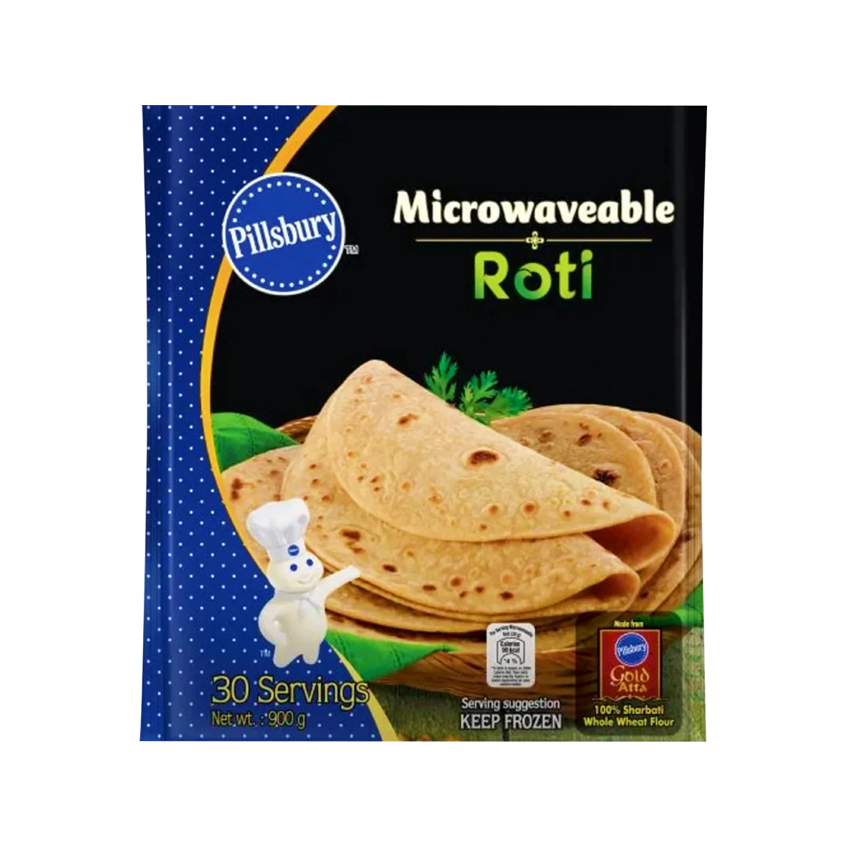 Pillsbury - Microwavable Roti | 30 Pcs