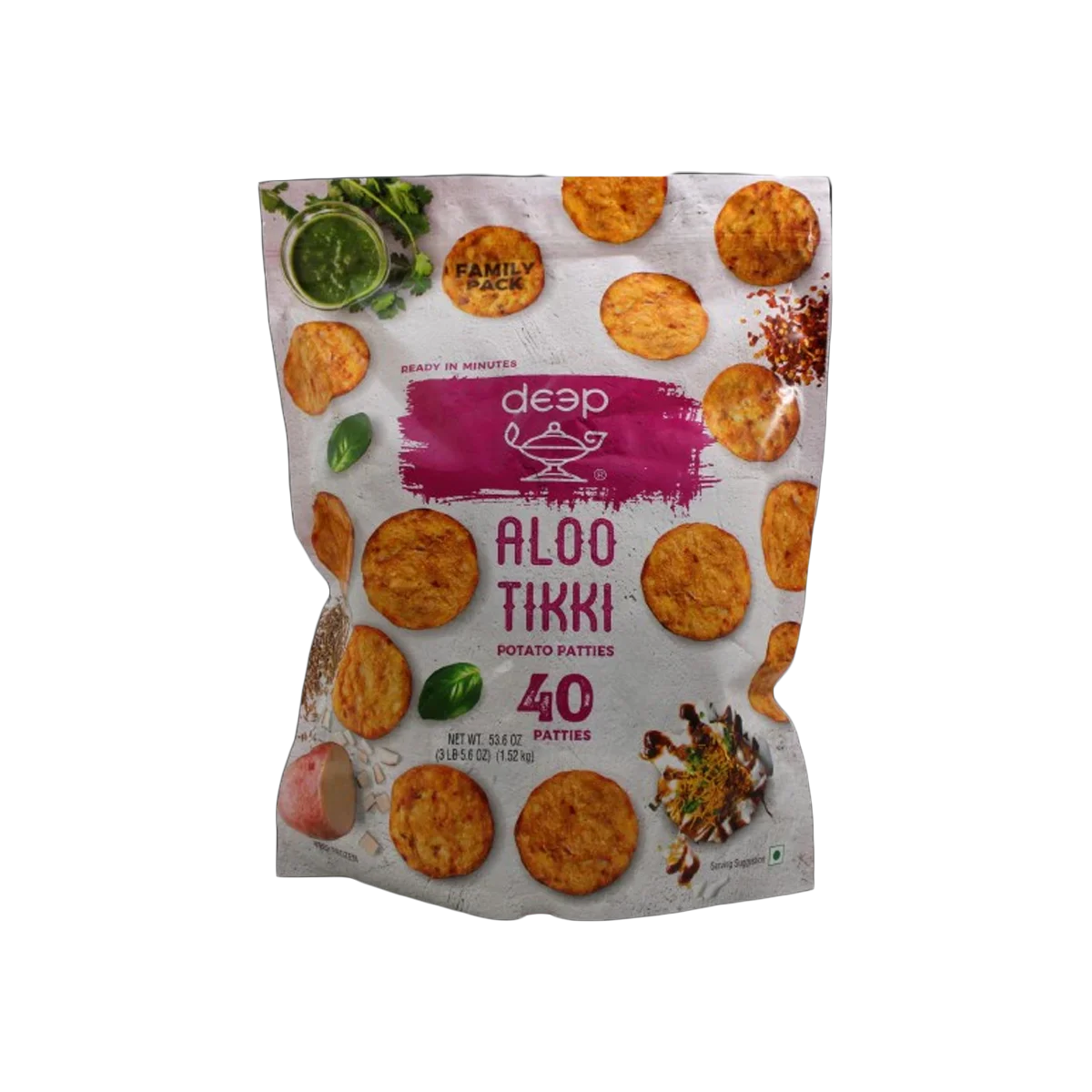 Deep - Aloo Tikki | 40 Pcs