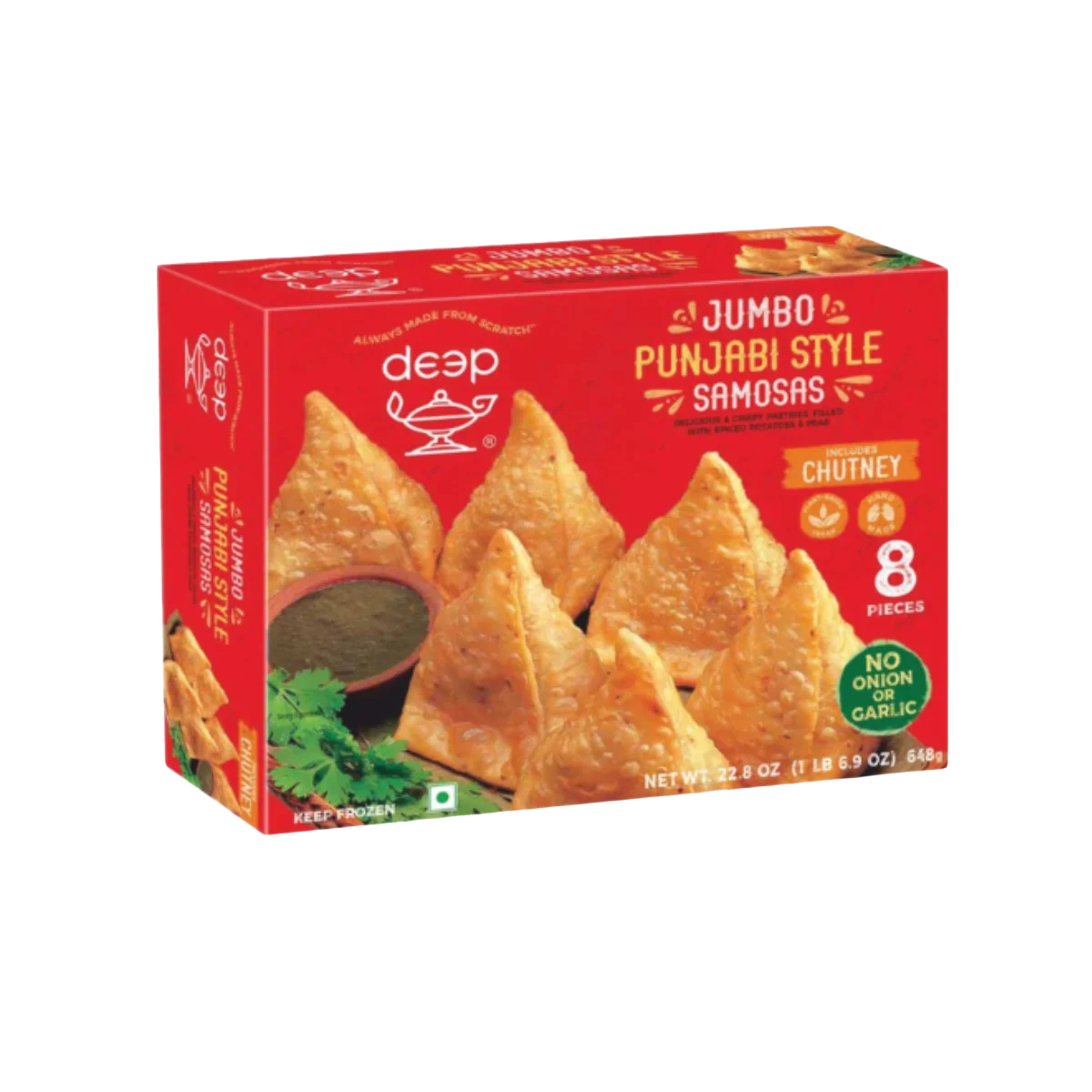 Deep - Jumbo Punjabi Samosa | 8 Pcs