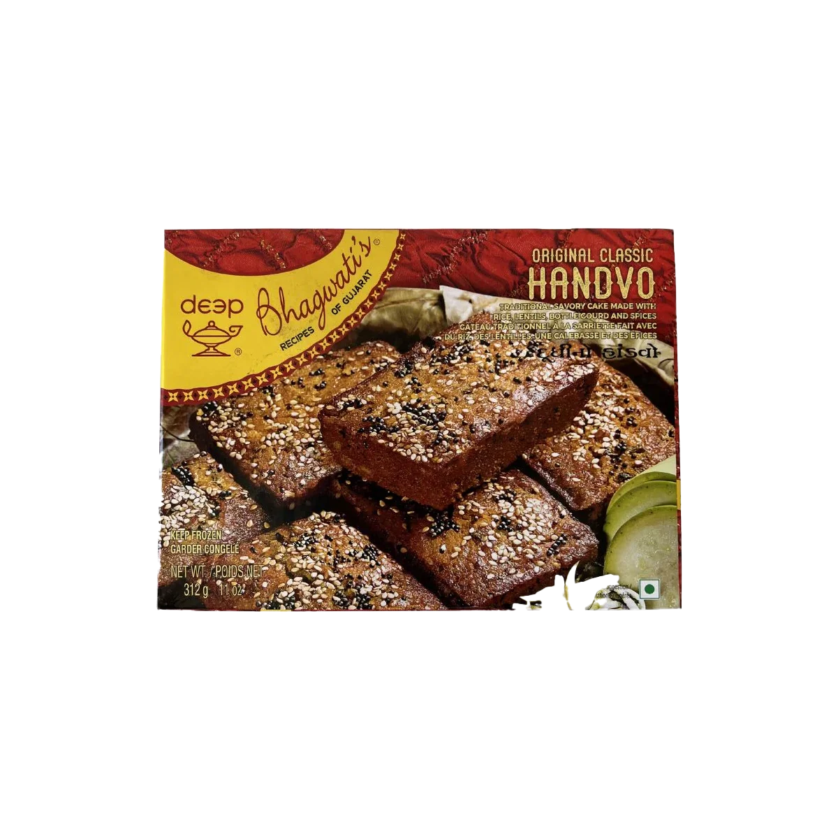 Deep Bhagwati - Original Classic Handvo Frozen | 312g
