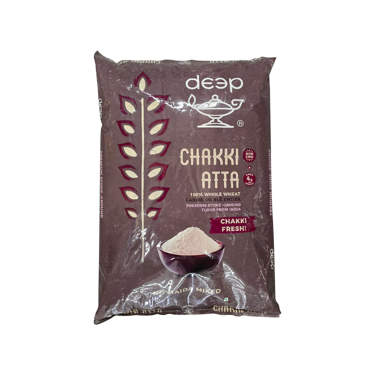 Deep - Chakki Atta (Wheat Flour) | 9.07kg