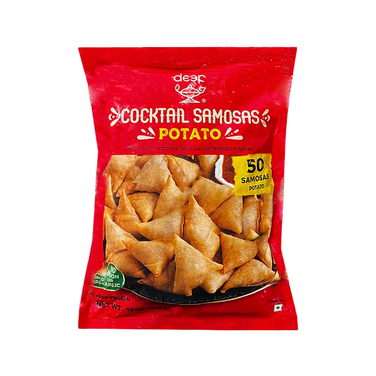 Deep - Cocktail Potato Samosa | 50 Pcs
