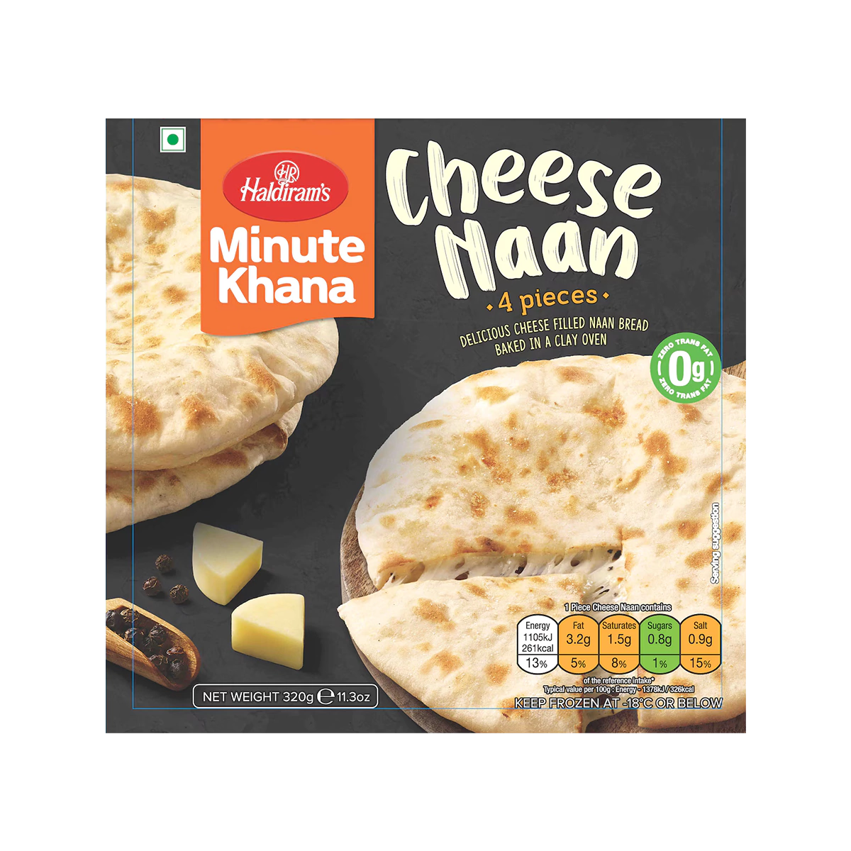 Haldiram's - Cheese Naan | 320g
