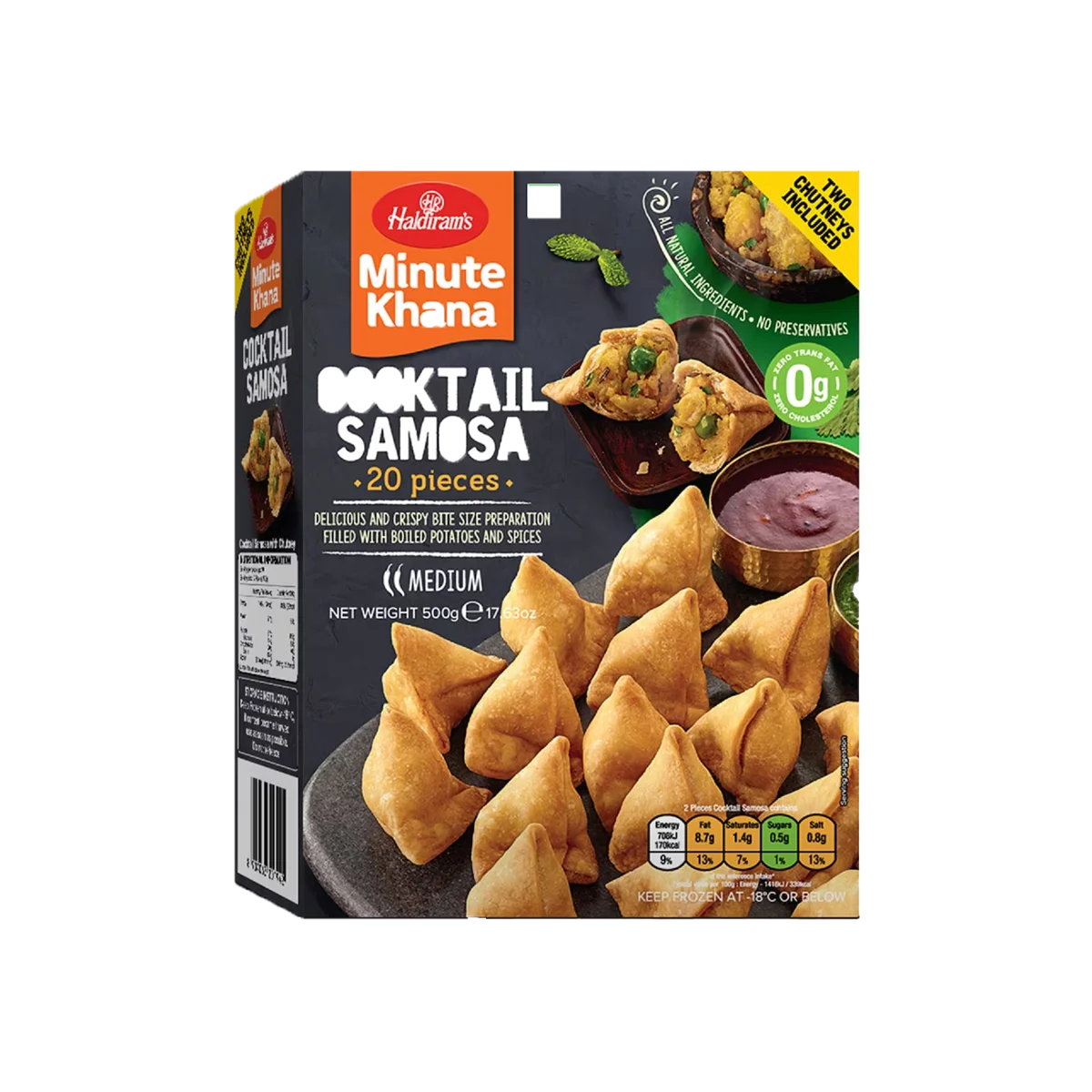Haldiram's - Cocktail Samosa 20Pcs | 500g